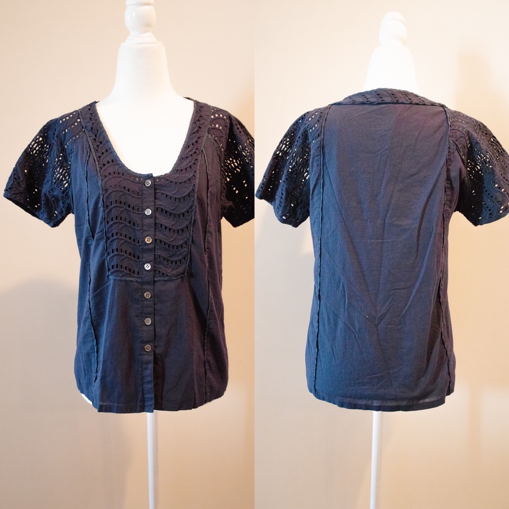 J Crew navy top